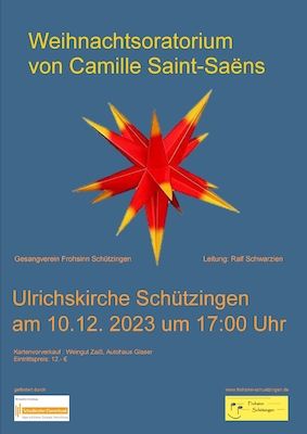 Oratorio de Noël von Camille Saint-Saëns