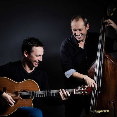 Tom Götze (Bass) & Stephan Bormann (Gitarren)