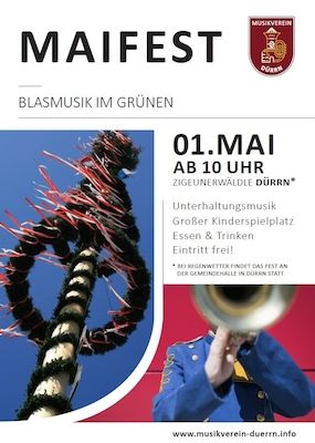 Maifest des Musikverein Dürrn