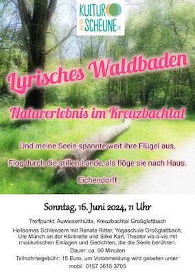 Lyrisches Waldbaden