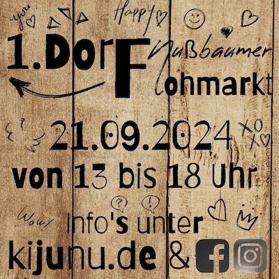 1. Nußbaumer Dorfflohmarkt