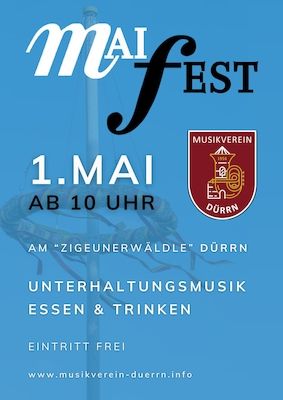 Maifest des Musikvereins Dürrn