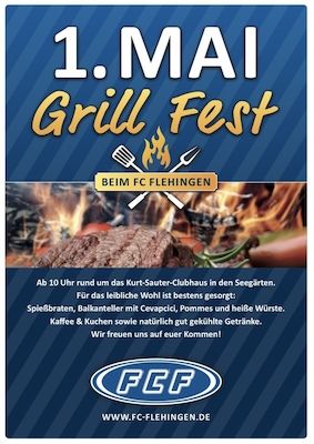 1. Mai Grillfest FC Flehingen