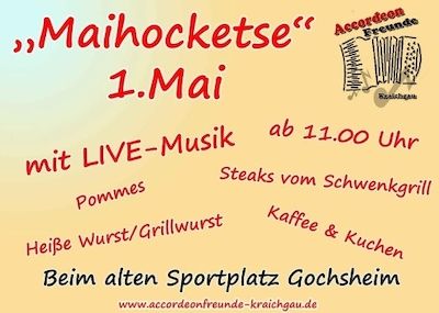 1. Maifest der Accordeon-Freunde Kraichgau
