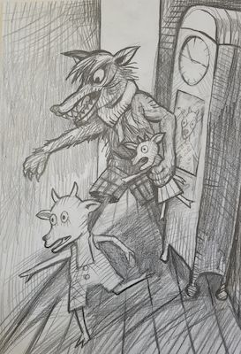 Der Wolf und die sieben Geißlein - ein Projekt entsteht