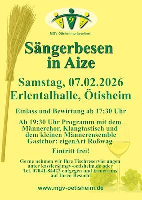 Sängerbesen des MGV Ötisheim