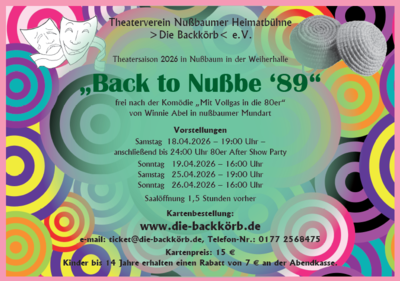 Nußbaumer Heimatbühne DIE BACKKÖRB