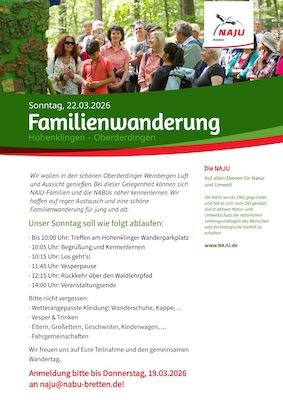 NAJU Bretten: Familienwanderung