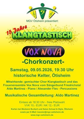 "15 Jahre Klangtastisch"