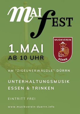 Maifest des Musikvereins Dürrn